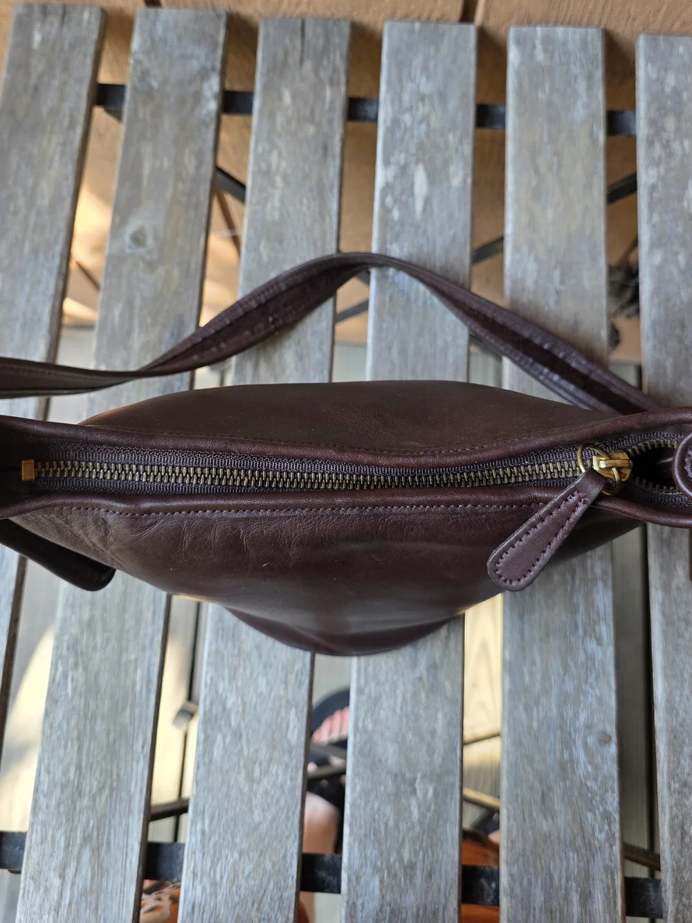 Legacy Vintage 90s 9019 Coach Brown Maggie Duffle Bucket Bag